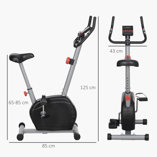 Exercise Bike with 8-Level Magnetic Resistance 2