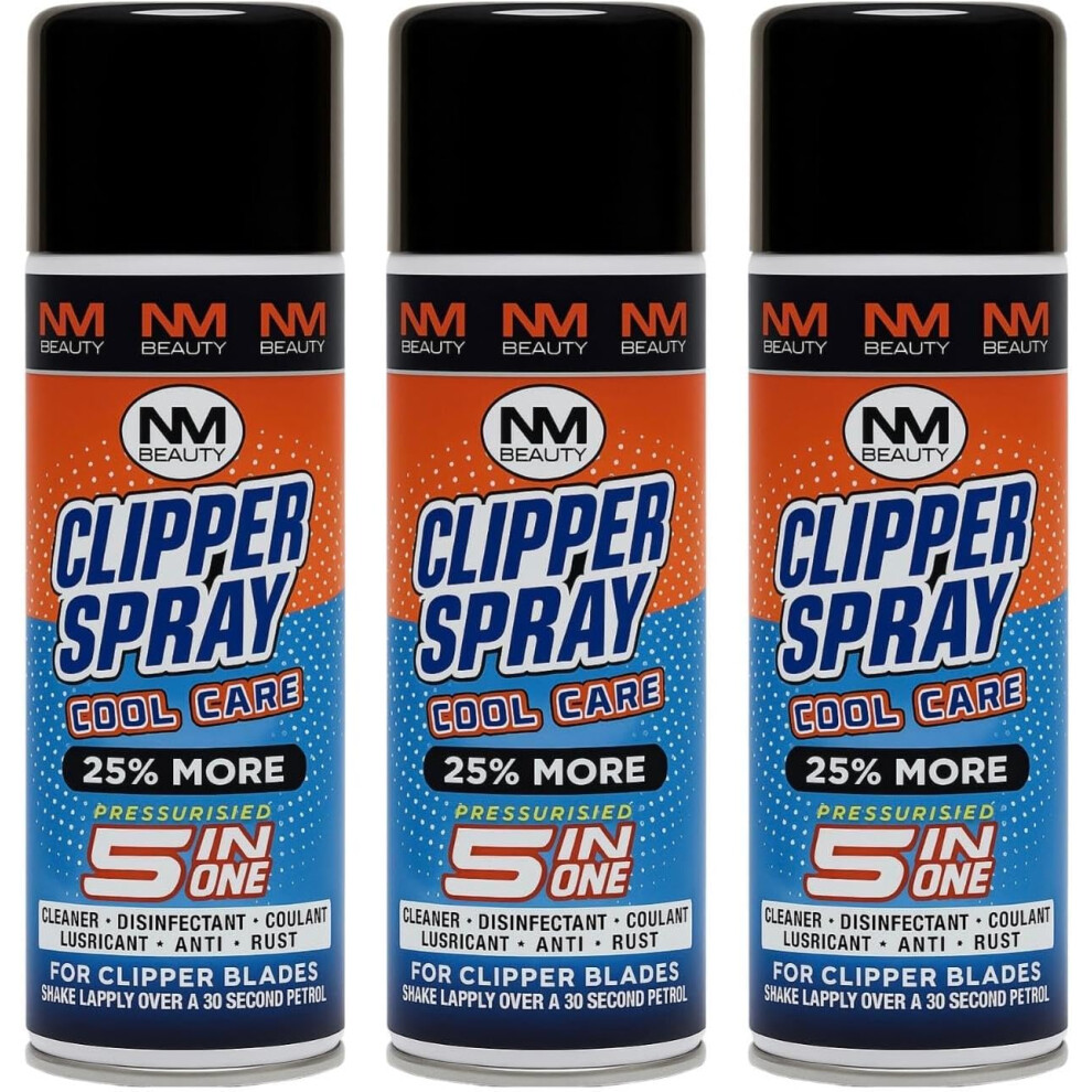 Nmb Clipper Spray Cool Care 5 In One For Clipper Blades By 500G 3Pcs