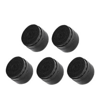 5 Stück Schwarzer PVC-Bogenriemen Griffband 112x2,5 cm Rutschfest