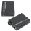 Gigabit Einzelfrequenz Ethernet Media Converter 10/100/1000 Mbps, Schwarz 12