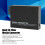 Gigabit Einzelfrequenz Ethernet Media Converter 10/100/1000 Mbps, Schwarz 7