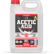 Concentrated Acetic Acid 30% Strong Vinegar Eco Friendly Garden Cleaning 5L