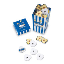 Ressources d'apprentissage Pop pour les lettres Early Phonics Game Alphabet Recognition ABCS 8 CARTES POP AGES 4+ GRADES PREK +