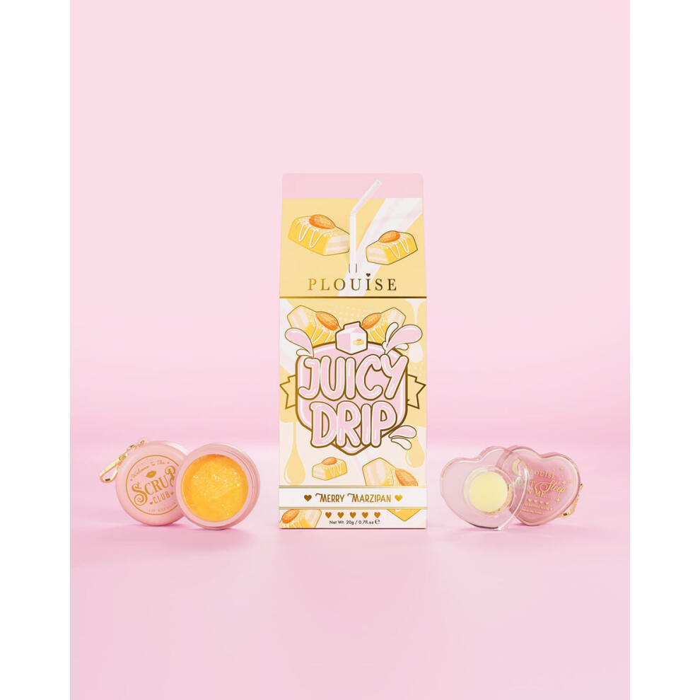 P Louise Juicy Drip Lip Scrub And Mask Duo - Merry Marzipan Xmas 2025