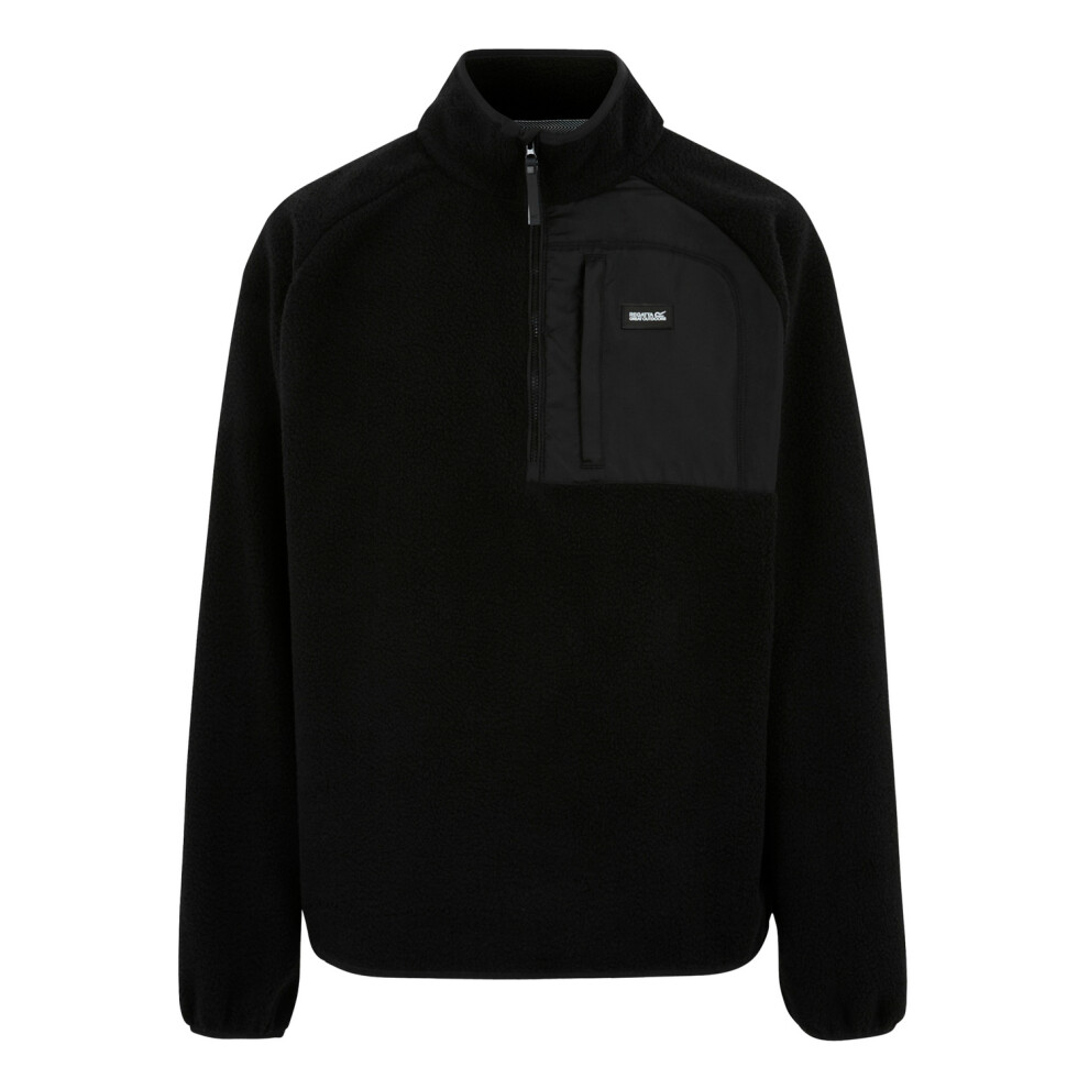 New Regatta Men's (S, Navy) Frankie Borg Fleece Jacket Blue