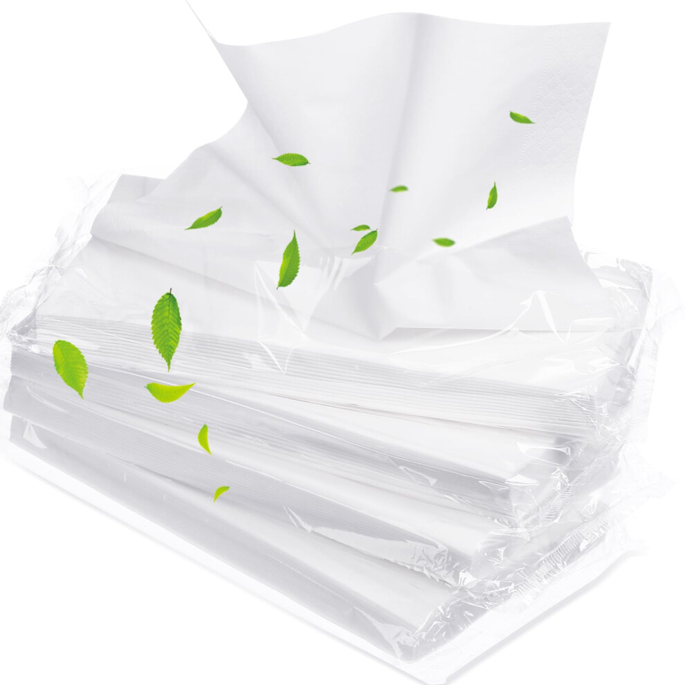 Mudder Car Tissue Refill Auto Visor Tissue Refills Napkin Holder Refill For Sun Visor Car Travel Tissues Soft And Smooth 3-Ply (4 Pieces) 8500612270881