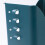 Expandableer Kunststoff-Mülleimer, Große Kapazität, Blau/Grau 3