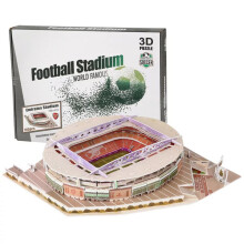 Jigsaw Puzzle 3D Football Field Model for Adults