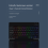 10inch Backlit Keyboard Bluetooth Protable Mini Mute Keyboard B 5