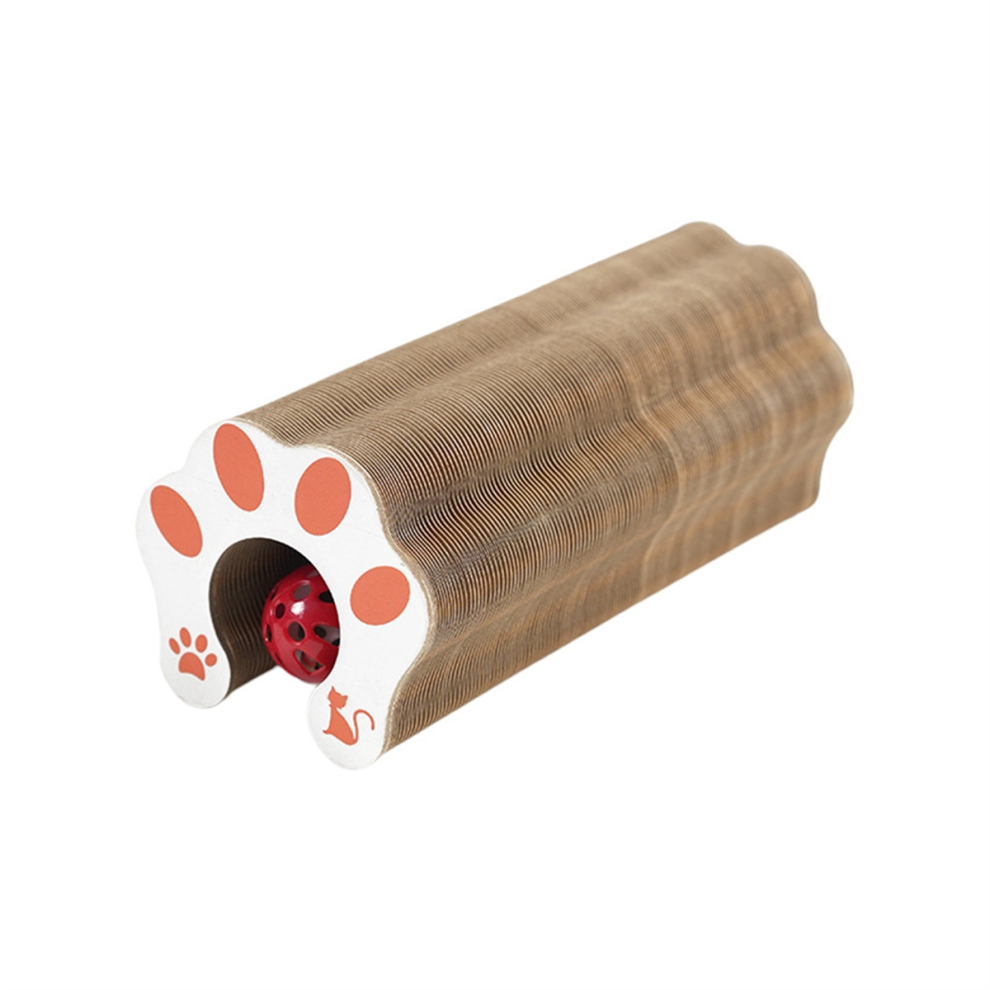 Cat Accordion Toy Cat Scratching Ball Track Cat Scratching Accordion