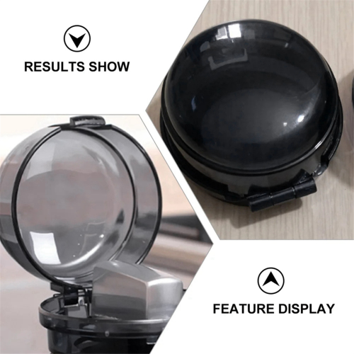 Switch Cover Kitchen Safety Guard Cookware Shield Protection Lock 2
