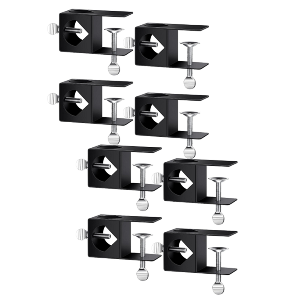8 Pack Deck Torch Clamp Mounting Part Porch Rail Clamp Universal Pole 4854207255864
