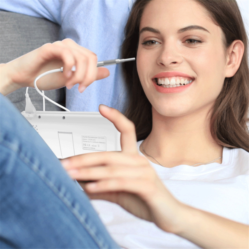 Digital Otoscope, In-Ear Camera, Earwax Removal Tool,Visual Ear Spoon