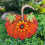Metall Kürbis Gartenstecker Herbstdekor Hofstecker Schild Dekor Grün,B 4