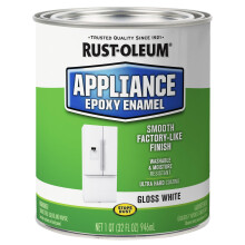 Rust-Oleum 241168 Spezialgerät Epoxidfarbe, Quart, Glanz Weiß 32 Fl Oz (Packung von 1)