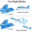 LED Light Up Glider Airplane Model Toy Manual 7