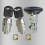 Ignition Lock Cylinder Left & Right Door Lock Cylinder for 4