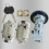 Ignition Lock Cylinder Left & Right Door Lock Cylinder for 3
