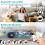 CD Player, Bluetooth CD Player with Speakers Rechargeable CD Player 5