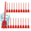 20Pcs Paint Mixer Drill Attachment, Paint Stirrer for Drill 1