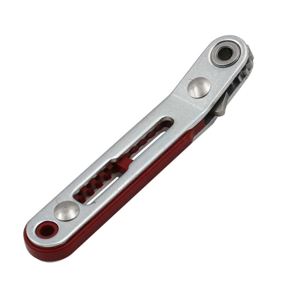 Mini Ratchet Wrench 1/4Inch Drive Socket Hex Screwdriver Bit Elbow 4853439429777