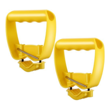 2-pack rugbesparend gereedschap, arbeidsbesparende ergonomische schop/hark handgreep