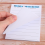 Funny Sticky Note, to Do List Notepad Funny Stationery, B 4
