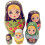 5PCS Russian Nesting Dolls Traditional Wooden 1