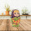 5PCS Russian Nesting Dolls Traditional Wooden 3