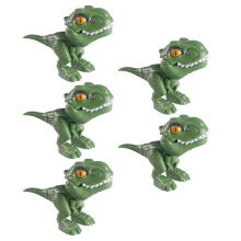 Lasten dinosaurusmuna sormenpurevat lelut pojan hauskoja leluja vihreä