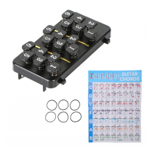 Kit de auxílio para treinamento de guitarra Ferramenta de aprendizagem assistida por acordes de guitarra