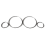 Auto snelheidsmeter afdekking rand dashboard meter ring set voor 1