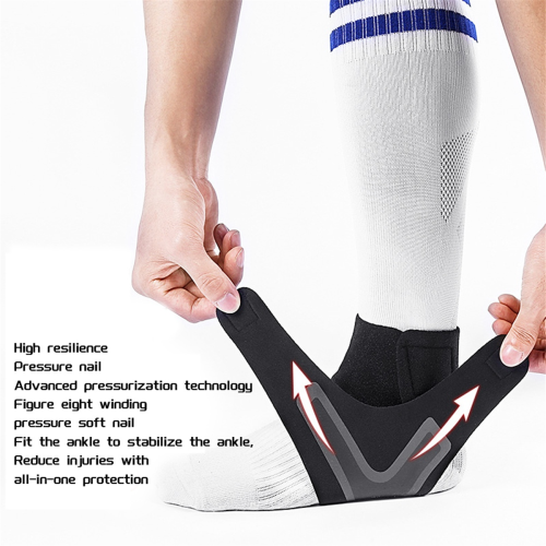 2PCS Ankle Brace, Adjustable Compression Ankle Support Men & Women,L 1