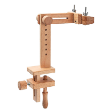 Suporte de mesa ajustável para bordado, rotação de 360 graus para mesa de colo