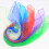 10Pcs Random Children Small Candy Color Scarves 2