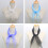 10Pcs Random Children Small Candy Color Scarves 9