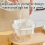 Yoghurtsapfilter Griekse yoghurt Sojamelk Kaas Wei-scheider 3