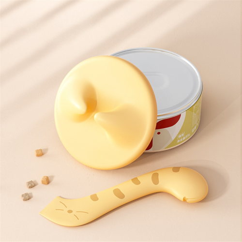 Pet Spoon and Can Opener-Multifunctional Silicone Tool B 1