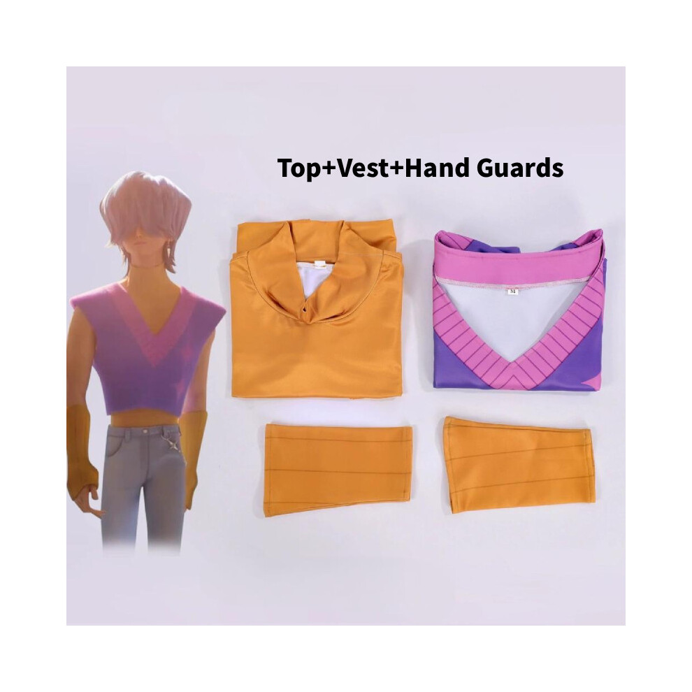 (Mystery,S)Kpop Cazadores De Demonios Saja NiñOs Disfraz Disfraz Halloween Fiesta Escenario ActuacióN-image