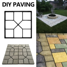 DIY Path Maker Paver Mold Stone Brick Concrete Mold Patio Mold,B