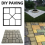 DIY Path Maker Pflastersteinform Ziegelstein Betonform Terrassenform,B 1