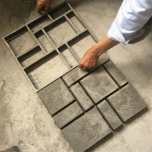 DIY Path Maker Pflastersteinform Ziegelstein Betonform Terrassenform,B 1