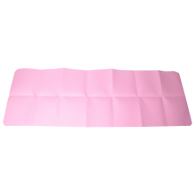 Foldable Yoga Mat Folding Travel Fitness Exercise Mat Non-slip pink