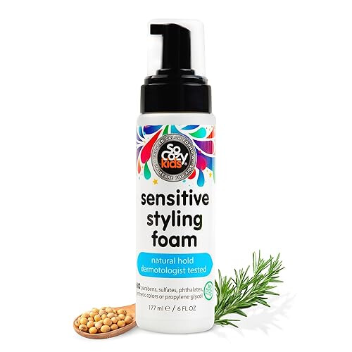 So Cozy Kids Sensitive Styling Foam - Sensible Schaum für Kinder mit glattem oder lockigem Haar (6 fl oz) 1