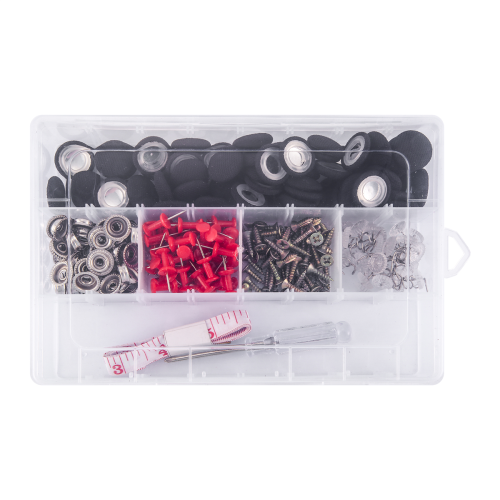 Kit de 272 remaches para reparación de techos de automóviles.