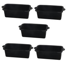 Forro de silicone preto para copo coletor de gordura, forro de copo coletor de gordura reutilizável