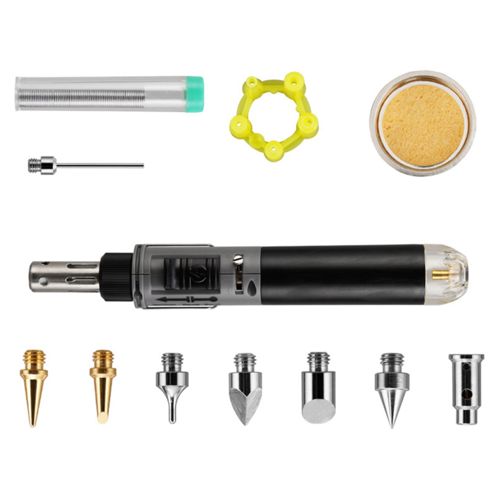 Cordless Gas Soldering Iron Heat Flame Control Welding Tool,D 4851848706403