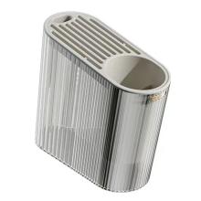 Scatola portaoggetti integrata con portacoltelli multifunzionale per bacchette, B