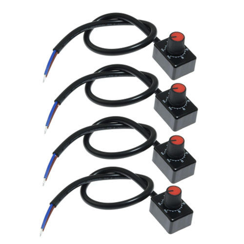 Ρυθμιστής LED με κουμπί DC 0/1-10V, παθητικός ρυθμιστής χαμηλής τάσης 4 τεμάχια