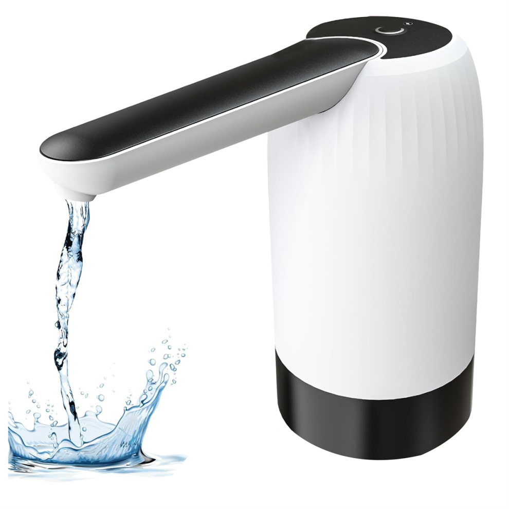 5 Gallon Bottle Water Dispenser Pump - with USB Charging, Electric-image-OPC-PJYZDDT-NEW